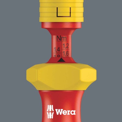 Wera Werk VDE Drehmomenthandhalter 192mm, 1,7-3,5Nm 05074757001