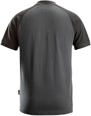 Snickers Workwear 2-Farben Poloshirt M,stahlgr-schw 27505804005