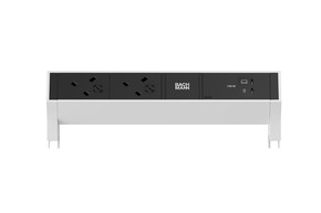 Bachmann DESK2 2xUK 45° 3,15A 1xUSB C/C 100W 0,2m BM0023765