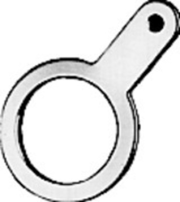Telegärtner Lötfahne, einlappig 0.19Z Messing verz. 100020361