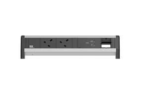 Bachmann DESK 2xUK 45° 3,15A 1xUSB C/C 100W 1xCM BM0023832