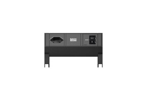 Bachmann DESK2 1xCH 90° 1xUSB C/C 65W 0,2m RAL9005 BM0023883