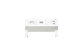 Bachmann DESK2 white 1xCH 90° 1xUSB C/C 65W 0,2m RAL9010 BM0023885