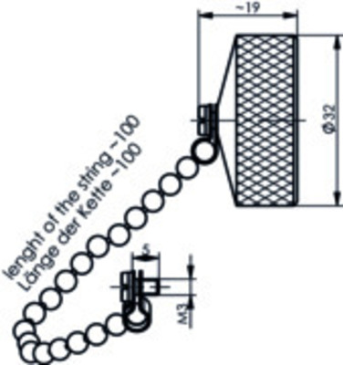 Telegärtner 7-16-Abdeckkappe f. Buchse B07 100021286