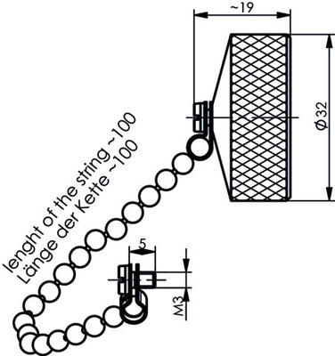 Telegärtner 7-16-Abdeckkappe f. Buchse B07 100021286