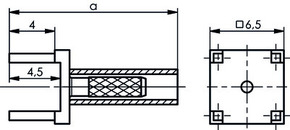 Telegärtner Kabeldirektanschluss f.LTP G7 /(RG-316/U) 100021304