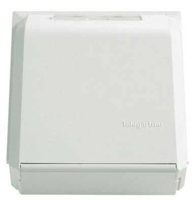 Telegärtner Abdeckhaube f.OAD/K, alpinweiß 100022441