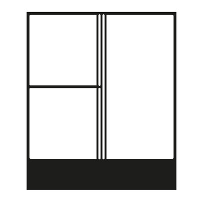 Jung Tastensatz 3-fach ch kompl anthrazit matt A 403 TSA ANM