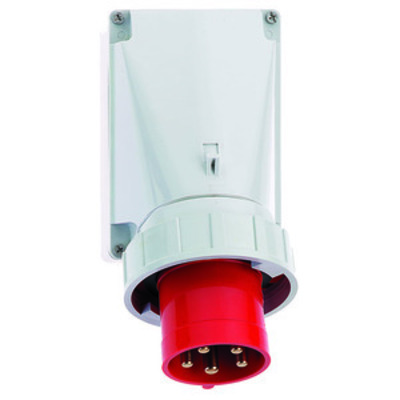 Bals Elektrotech. Wandgerätestecker GT 63A 5p 400V 6h IP67 24062