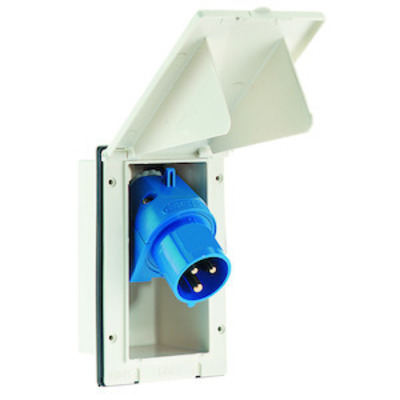 Bals Elektrotech. Caravaneinbaugerätestecker 16A 3p 230V 6h IP44 254