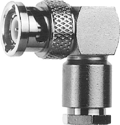 Telegärtner BNC-Winkelstecker löt RG178, RG196 100023300