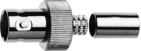 Telegärtner BNC-Kabelbuchse 50Ohm cr 100023411