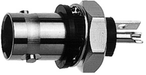 Telegärtner BNC-Einbaubuchse isoliert blau 100023424