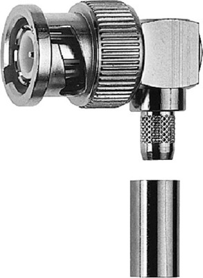 Telegärtner BNC-Kabelwinkelstecker Crimp G13 (0.4/2.5) 100023458