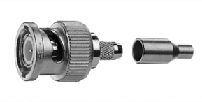 Telegärtner BNC-Kabelstecker 75Ohm cr/cr 100023472