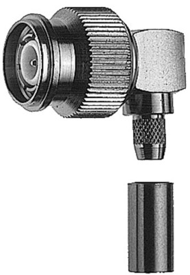 Telegärtner TNC-Kabelwinkelstecker cr 50Ohm, G5 (RG223/U) 100023697