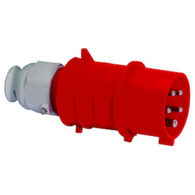 Bals Elektrotech. Stecker MULTI-GRIP TE-Plus 32A 5p 400V 6h IP44 21693