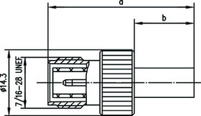 Telegärtner R-TNC-Kabelbuchse Reverse cr/cr, G1 (RG58C/U) 100023803