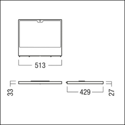 Zumtobel Group Leuchtenkopf 940, schwarz ARTELEASUP #42189693