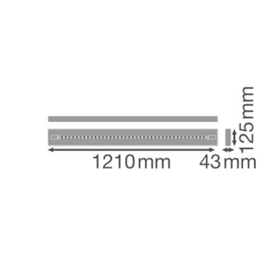 Ledvance LED-Anbauleuchte 930, DALI, Sensor,sw LN INV#4099854371721