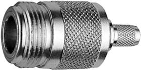 Telegärtner N-Kabelbuchse cr/cr 50Ohm G30 (1.5/3.8) 100024054