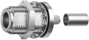 Telegärtner N-Einbaubuchse cr/cr G30(1.5/3.8) 100024059