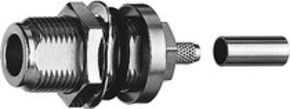 Telegärtner N-Kabeleinbaubuchse 50Ohm cr,TA,RG214/U,RG393 100024085