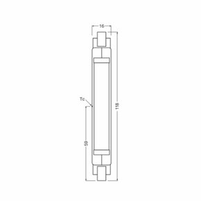 Ledvance LED-Lampe R7s 118mm 840 LEDSl #4058075840508