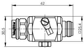 Telegärtner N-Überspannungsableiter (M-F) 90V 50Ohm 100024242