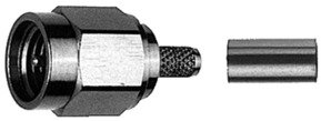 Telegärtner SMA-Kabelstecker cr 50Ohm NI, G1 (RG58C/U) 100024606