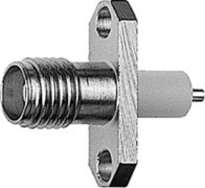 Telegärtner SMA-Einbaubuchse AU 50Ohm m. 2-Loch Flansch 100024707
