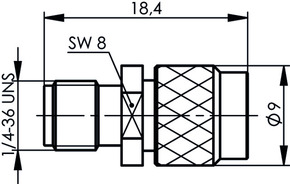 Telegärtner Adapter 50Ohm 100024811