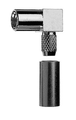 Telegärtner SMB-Winkelbuchse cr AU G8 (RD-316) 100024873