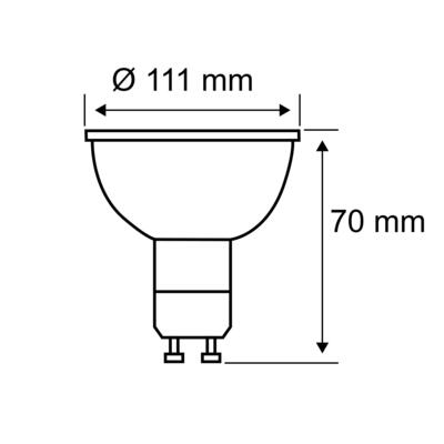 Paulmann LED-Standardlampe 230V 289.01