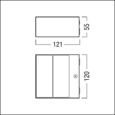 Zumtobel Group LED-Wandleuchte 940, weiß SUISFW900940LDODIRWH