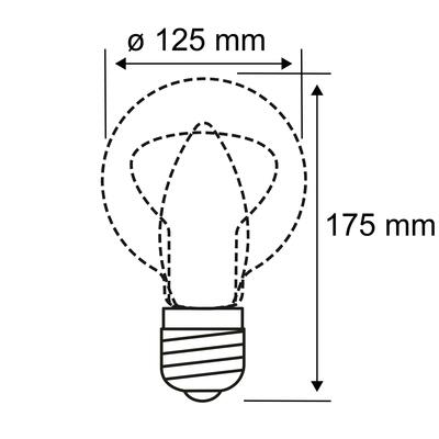 Paulmann LED-Filamentlampe 230V 289.71