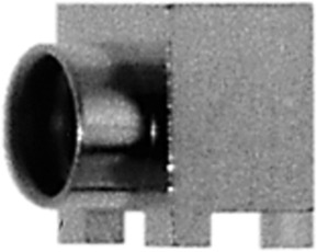 Telegärtner MMCX-Winkelbuchse 50Ohm f.LPT SMT 3-beinig 100025107