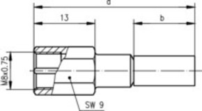 Telegärtner FME-Stecker PP cr/cr 100025645