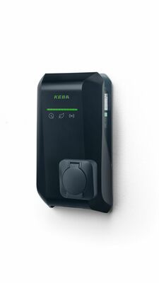 KEBA Steckdose P40 Pro schwarz 22kW-3phasig KC-P40-32EU0-#140235