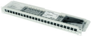 Telegärtner 19Z-Modulträger 1HE RAL7035 100007010