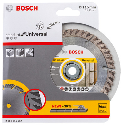 Bosch Power Tools DIA Trenn S.f. Unive 115 x22,23 2608615057