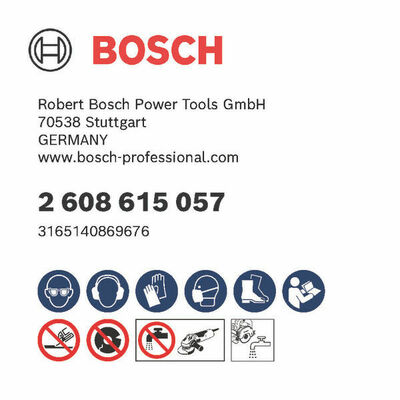 Bosch Power Tools DIA Trenn S.f. Unive 115 x22,23 2608615057