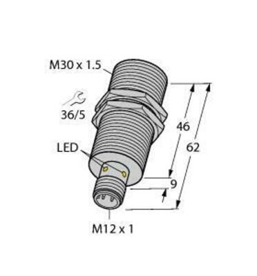 Turck Sensor induktiv BI15U-M30-AP6X-H1141