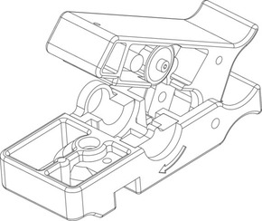 Telegärtner Absetzwerkzeug SIMFIX Wellmantel.flex 1/2Z 100025835