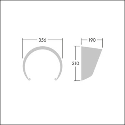 Thorn Blende CONT3 36/52LVISOR BK