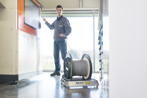 Lübbering Kabeltrommel-Abroller Roll..Profi Original