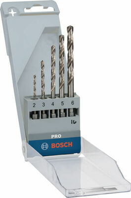 Bosch Power Tools PRO Metal HSS-G Hex Spiralbohrer Set 2608595517