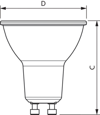 Philips Lighting LED-Reflektorlampe PAR16 GU10, 927, dimtone MAS LEDspot#03821000