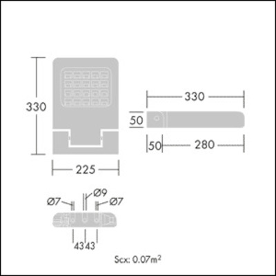Thorn LED-Fluter 740 OLSYS1 12L #96633540