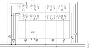 Theben Dimmaktor 8-fach DM 8-2 T KNX